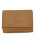 Ch!iii（チー）の古着「Micro Wallet  三つ折り財布　ミニ財布」｜ブラウン