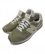 NEW BALANCEニューバランス）の古着「ローカットスニーカー」｜グリーン