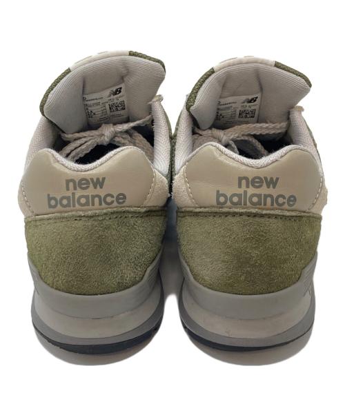 NEW BALANCE（ニューバランス）NEW BALANCE (ニューバランス) ローカットスニーカー グリーン サイズ:US5  UK4.5  Dの古着・服飾アイテム