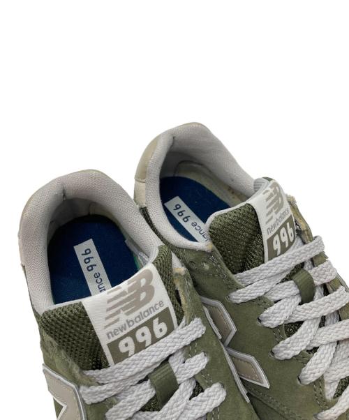 NEW BALANCE（ニューバランス）NEW BALANCE (ニューバランス) ローカットスニーカー グリーン サイズ:US5  UK4.5  Dの古着・服飾アイテム
