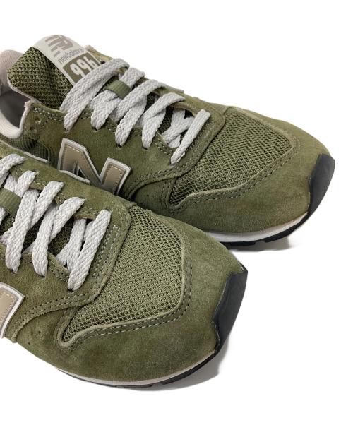NEW BALANCE（ニューバランス）NEW BALANCE (ニューバランス) ローカットスニーカー グリーン サイズ:US5  UK4.5  Dの古着・服飾アイテム