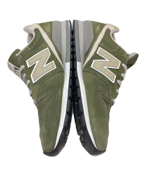 NEW BALANCE（ニューバランス）NEW BALANCE (ニューバランス) ローカットスニーカー グリーン サイズ:US5  UK4.5  Dの古着・服飾アイテム