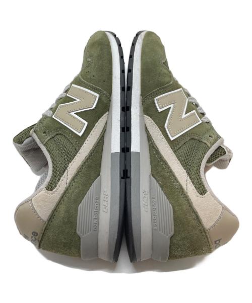 NEW BALANCE（ニューバランス）NEW BALANCE (ニューバランス) ローカットスニーカー グリーン サイズ:US5  UK4.5  Dの古着・服飾アイテム
