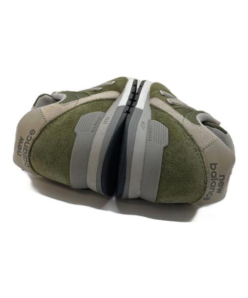 NEW BALANCE（ニューバランス）NEW BALANCE (ニューバランス) ローカットスニーカー グリーン サイズ:US5  UK4.5  Dの古着・服飾アイテム