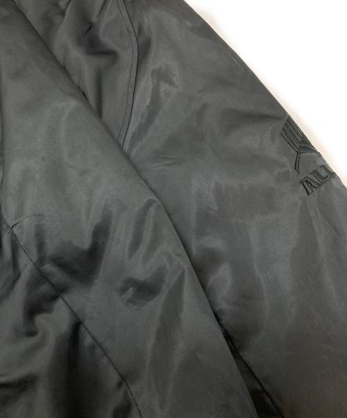 adidas（アディダス）adidas (アディダス) オールブラックス 日本限定スカジャン　ラグラン ブラック サイズ:Lの古着・服飾アイテム