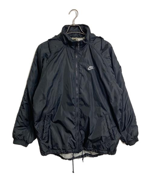 NIKE（ナイキ）NIKE (ナイキ) ナイロン中綿ジャケット　ラグランジャケット ブラック サイズ:Mの古着・服飾アイテム