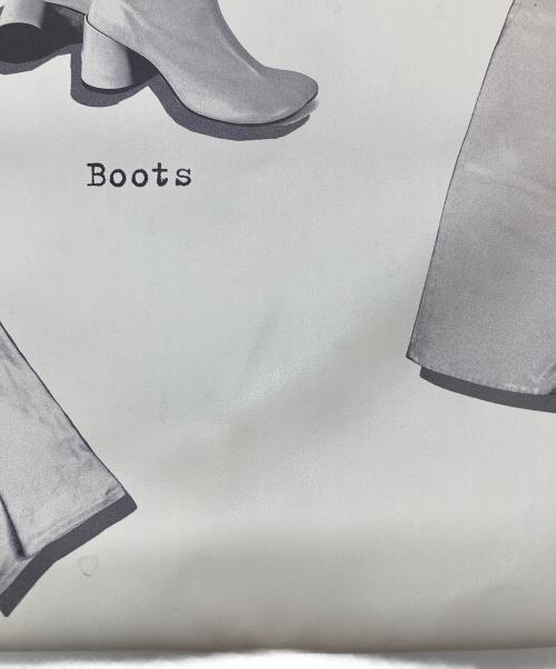 MM6 Maison Margiela（エムエムシックスメゾンマルジェラ）MM6 Maison Margiela (エムエムシックスメゾンマルジェラ) グラフィックプリント ジャパニーズバッグ　MM6 ミディアム　23SS  ホワイト サイズ:下記参照の古着・服飾アイテム