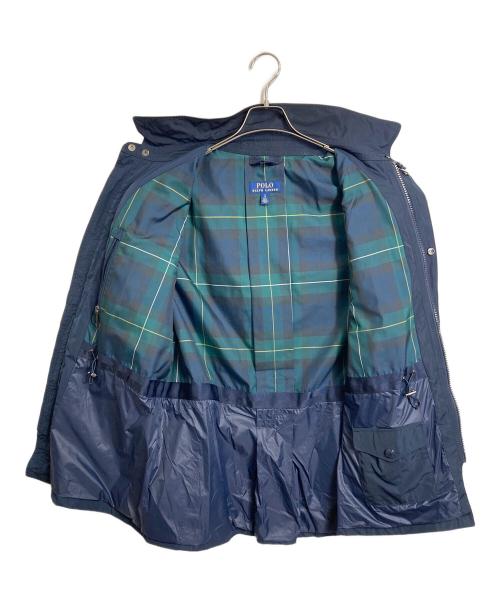 POLO RALPH LAUREN（ポロ・ラルフローレン）POLO RALPH LAUREN (ポロ・ラルフローレン) ナイロン フィールドジャケット M65型　アウター　ライトアウター　ダブルジップ ネイビー サイズ:Lの古着・服飾アイテム