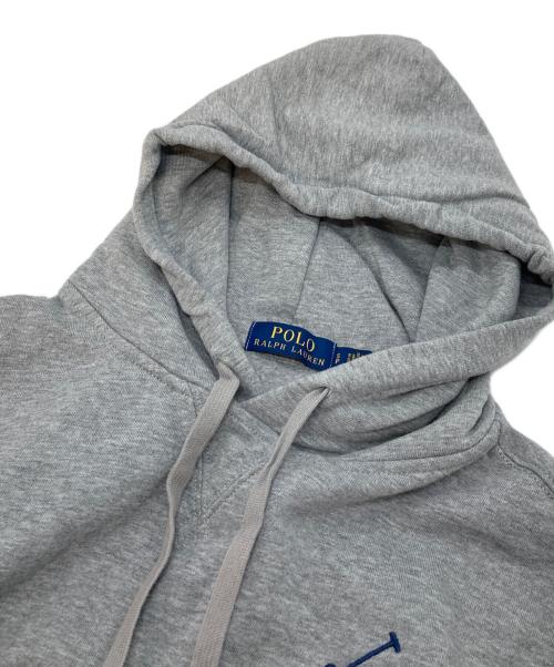 POLO（ポロ）POLO (ポロ) プルオーバーパーカー　フーディ グレー サイズ:Sの古着・服飾アイテム