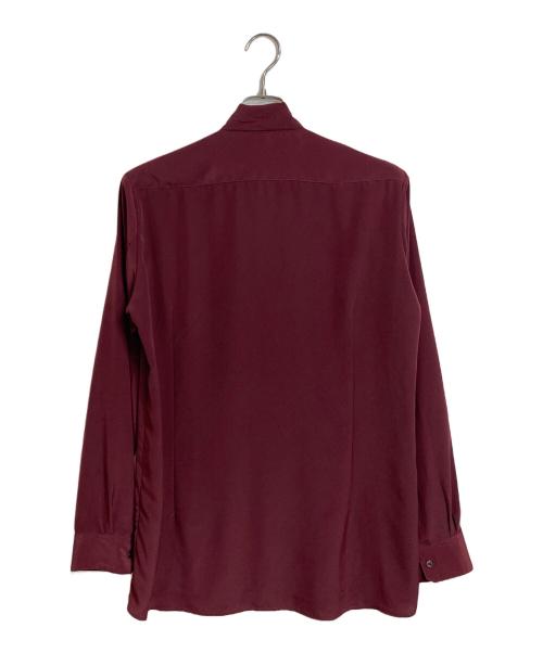 Galaabend（ガラアーベント）Galaabend (ガラアーベント) ヴィーナスリボンシャツ　 レッド サイズ:48の古着・服飾アイテム