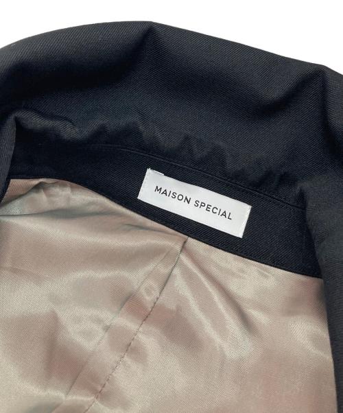 MAISON SPECIAL（メゾンスペシャル）MAISON SPECIAL (メゾンスペシャル) Back Hook Over Gilet/バックホックオーバージレ ブラック サイズ:FREEの古着・服飾アイテム