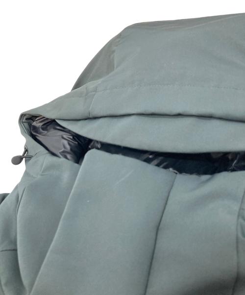 UNIQLO+J（ユニクロ プラスジェイ）UNIQLO+J (ユニクロ ジェイ) ハイブリッドダウンオーバーサイズパーカー　ダウンジャケット グリーン サイズ:Mの古着・服飾アイテム