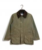 Barbourバブアー）の古着「BEDALE CLASSIC FIT シャンブレー ジャケット　BEAMS F別注 玉虫」｜オリーブ