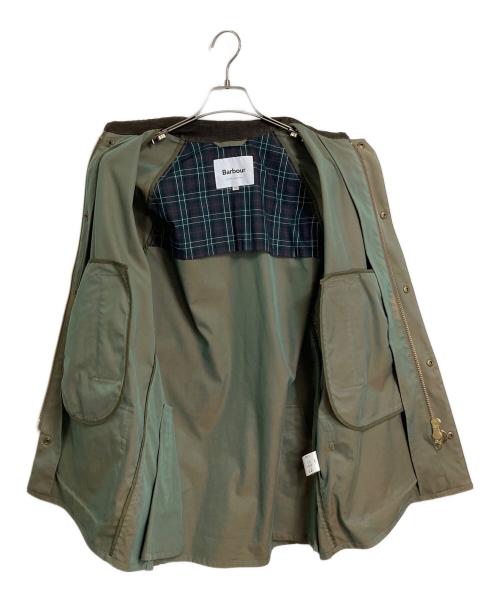 Barbour（バブアー）Barbour (バブアー) BEDALE CLASSIC FIT シャンブレー ジャケット　BEAMS F別注 玉虫 オリーブ サイズ:36の古着・服飾アイテム