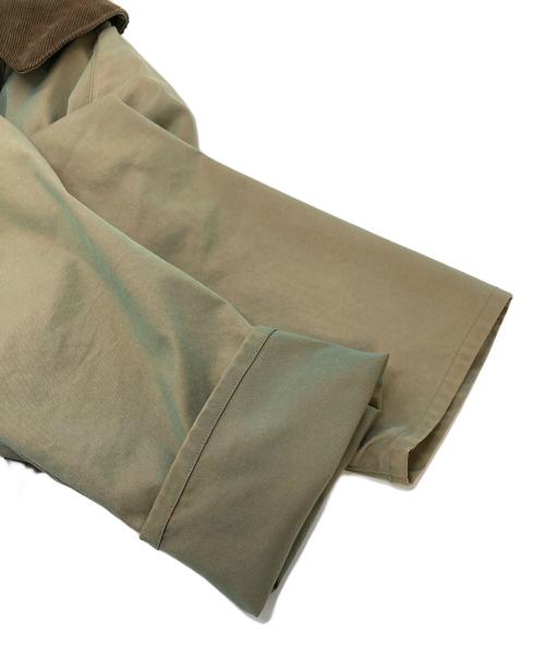 Barbour（バブアー）Barbour (バブアー) BEDALE CLASSIC FIT シャンブレー ジャケット　BEAMS F別注 玉虫 オリーブ サイズ:36の古着・服飾アイテム