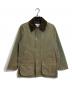 Barbour（バブアー）の古着「BEDALE CLASSIC FIT シャンブレー ジャケット　BEAMS F別注 玉虫」｜オリーブ