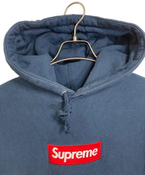 SUPREME（シュプリーム）SUPREME (シュプリーム) 16AW BOX LOGO HOODIE パーカー　ボックスロゴ　フーディ ネイビー サイズ:Lの古着・服飾アイテム