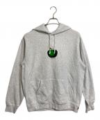 SUPREMEシュプリーム）の古着「APPLE HOODED SWEATSHIRT アップルフーディ　パーカー　」｜グレー