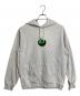 SUPREME（シュプリーム）の古着「APPLE HOODED SWEATSHIRT アップルフーディ　パーカー　」｜グレー