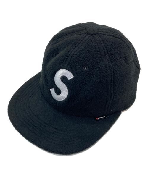 SUPREME（シュプリーム）Supreme (シュプリーム) POLARTEC S Logo 6-Panel キャップ ブラックの古着・服飾アイテム