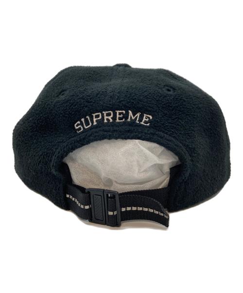 SUPREME（シュプリーム）Supreme (シュプリーム) POLARTEC S Logo 6-Panel キャップ ブラックの古着・服飾アイテム