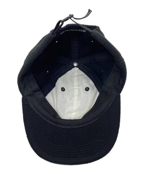 SUPREME（シュプリーム）Supreme (シュプリーム) POLARTEC S Logo 6-Panel キャップ ブラックの古着・服飾アイテム