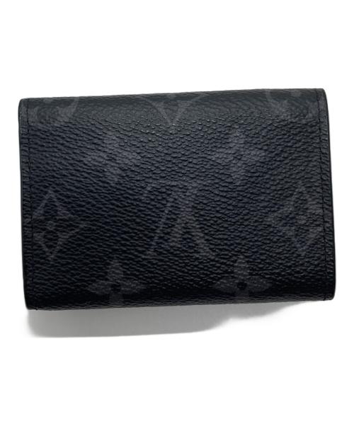 LOUIS VUITTON（ルイ ヴィトン）LOUIS VUITTON (ルイ ヴィトン) エクリプス ディスカバリーコンパクトウォレット　ミニ財布 ブラック サイズ:実寸参照の古着・服飾アイテム