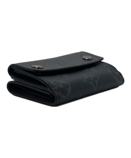 LOUIS VUITTON（ルイ ヴィトン）LOUIS VUITTON (ルイ ヴィトン) エクリプス ディスカバリーコンパクトウォレット　ミニ財布 ブラック サイズ:実寸参照の古着・服飾アイテム