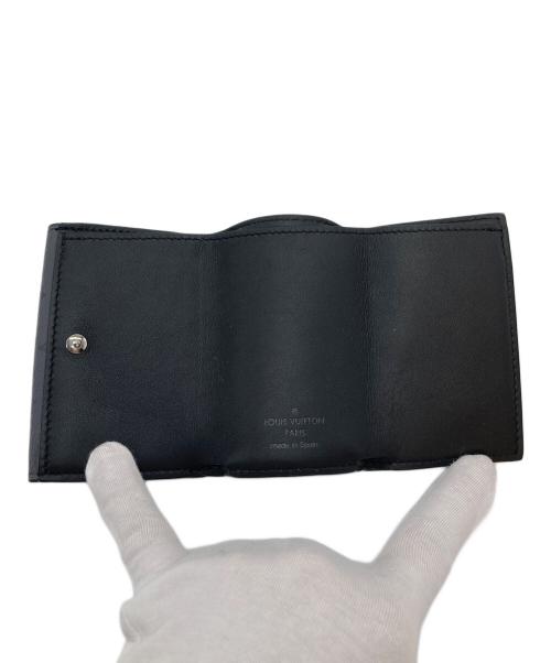 LOUIS VUITTON（ルイ ヴィトン）LOUIS VUITTON (ルイ ヴィトン) エクリプス ディスカバリーコンパクトウォレット　ミニ財布 ブラック サイズ:実寸参照の古着・服飾アイテム