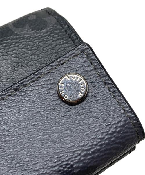 LOUIS VUITTON（ルイ ヴィトン）LOUIS VUITTON (ルイ ヴィトン) エクリプス ディスカバリーコンパクトウォレット　ミニ財布 ブラック サイズ:実寸参照の古着・服飾アイテム