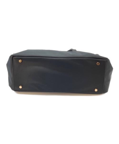 AFTERNOONTEA WARDROBE（アフタヌーンティーワードローブ）AFTERNOONTEA WARDROBE (アフタヌーンティーワードローブ) 無重力トートバッグ　トートバッグ　撥水加工　キャリーオン ブラック サイズ:実寸参照の古着・服飾アイテム