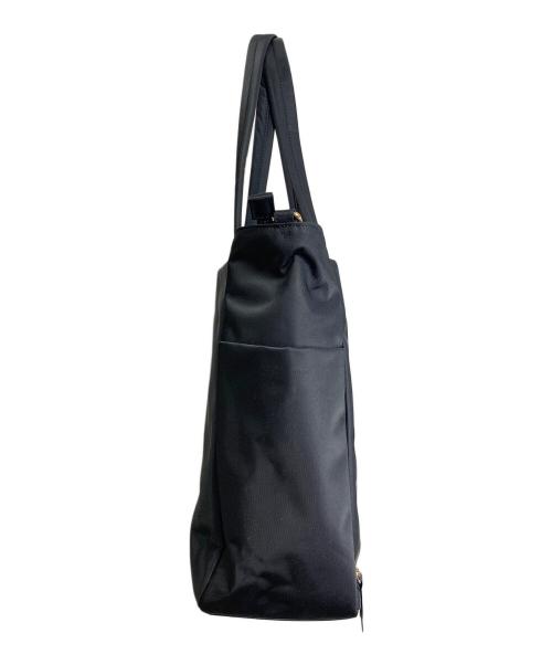 AFTERNOONTEA WARDROBE（アフタヌーンティーワードローブ）AFTERNOONTEA WARDROBE (アフタヌーンティーワードローブ) 無重力トートバッグ　トートバッグ　撥水加工　キャリーオン ブラック サイズ:実寸参照の古着・服飾アイテム