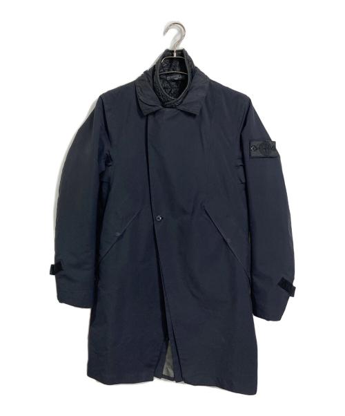 STONE ISLAND（ストーンアイランド）STONE ISLAND (ストーンアイランド) STEALTH TRENCH COAT ゴアテックストレンチコート　11AW　shadow project 初期 ブラック サイズ:Sの古着・服飾アイテム