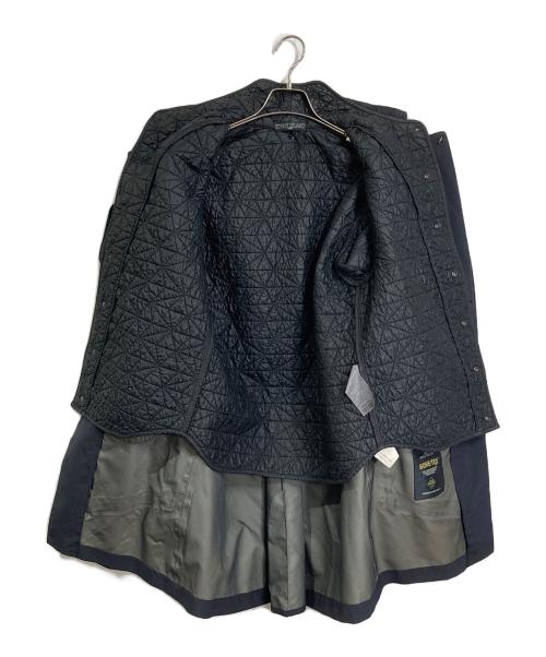 STONE ISLAND（ストーンアイランド）STONE ISLAND (ストーンアイランド) STEALTH TRENCH COAT ゴアテックストレンチコート　11AW　shadow project 初期 ブラック サイズ:Sの古着・服飾アイテム