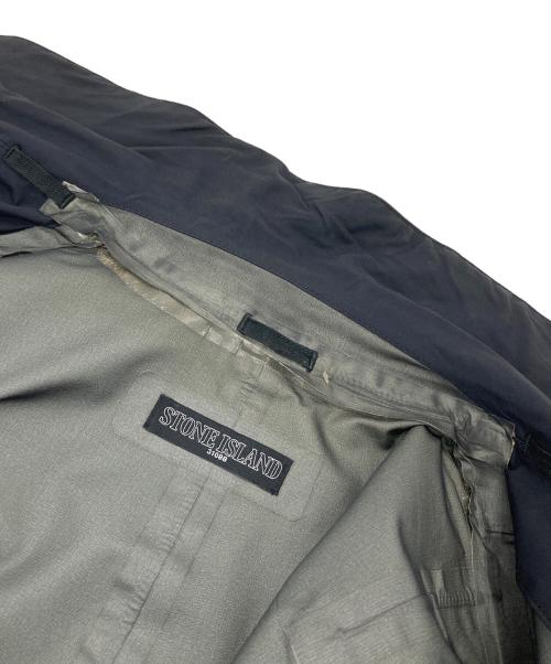 STONE ISLAND（ストーンアイランド）STONE ISLAND (ストーンアイランド) STEALTH TRENCH COAT ゴアテックストレンチコート　11AW　shadow project 初期 ブラック サイズ:Sの古着・服飾アイテム