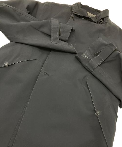 STONE ISLAND（ストーンアイランド）STONE ISLAND (ストーンアイランド) STEALTH TRENCH COAT ゴアテックストレンチコート　11AW　shadow project 初期 ブラック サイズ:Sの古着・服飾アイテム
