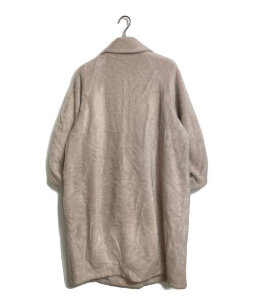 Snidel（スナイデル）Snidel (スナイデル) シャギーロングコート ベージュ サイズ:1の古着・服飾アイテム