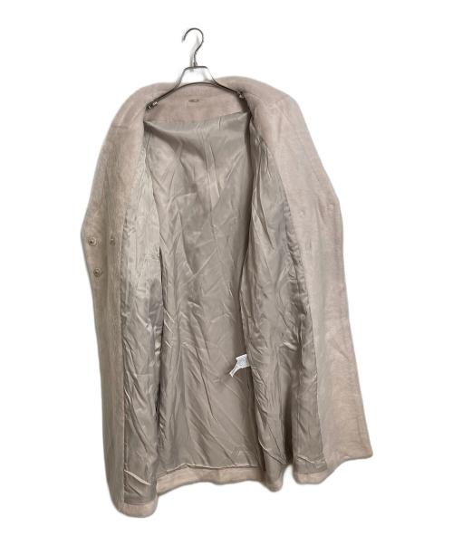 Snidel（スナイデル）Snidel (スナイデル) シャギーロングコート ベージュ サイズ:1の古着・服飾アイテム