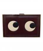 ANYA HINDMARCHアニヤ・ハインドマーチ）の古着「ボックスバッグ」｜ブラウン