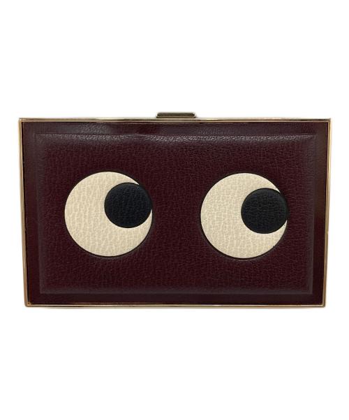 ANYA HINDMARCH（アニヤ・ハインドマーチ）ANYA HINDMARCH (アニヤ・ハインドマーチ) ボックスバッグ ブラウンの古着・服飾アイテム