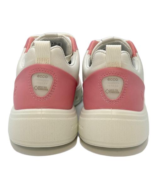 ECCO（エコー）ECCO (エコー) ストリート 720 GORETEX/ゴアテックス　スニーカー ホワイト×ピンク サイズ:38の古着・服飾アイテム
