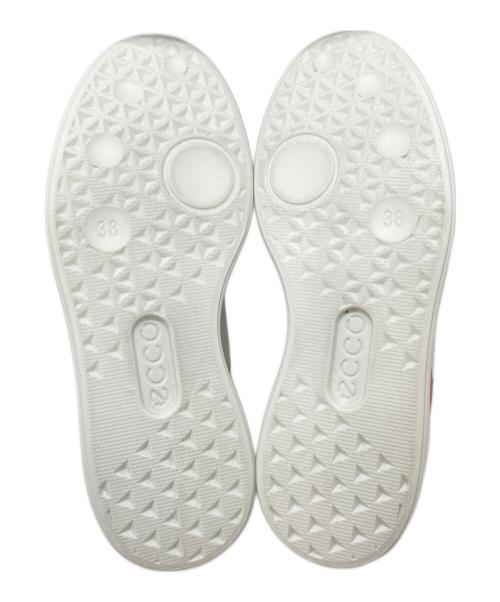 ECCO（エコー）ECCO (エコー) ストリート 720 GORETEX/ゴアテックス　スニーカー ホワイト×ピンク サイズ:38の古着・服飾アイテム