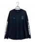 F.C.R.B.（エフシーレアルブリストル）の古着「L/S TRAINING BIG TEE 長袖カットソー」｜ブラック
