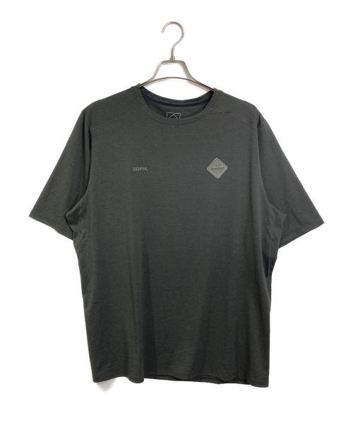 F.C.R.B.（エフシーレアルブリストル）F.C.R.B. (エフシーレアルブリストル) S/S WORKOUT TOP Tシャツ　半カットソー グレー/Charcoal Gray サイズ:XXLの古着・服飾アイテム