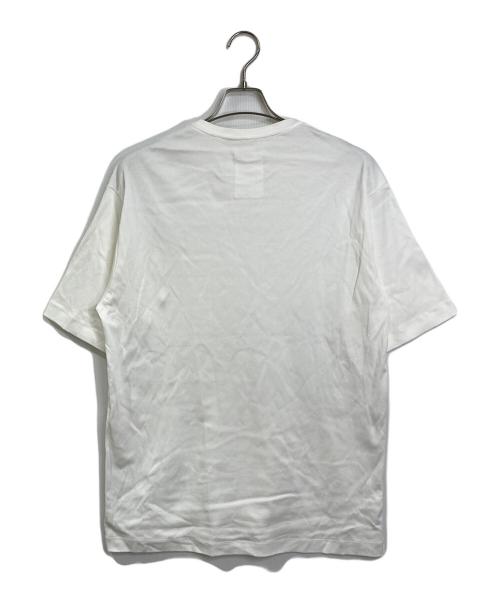 ONE GRAVITY（ワングラヴィティ）ONE GRAVITY (ワングラヴィティ) フィスコ ショートスリーブカットソー ポケットTシャツ　コットンTシャツ　無地T ホワイト サイズ:Lの古着・服飾アイテム