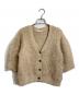 Plage（プラージュ）の古着「ALPACA SHAGGY カーディガン　アルパカ混カーディガン」｜ベージュ