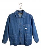 BLUCO WORK GARMENTブルコ ワーク ガーメント）の古着「COVERALL カバーオール DENIM/HERRINGBONE」｜インディゴ