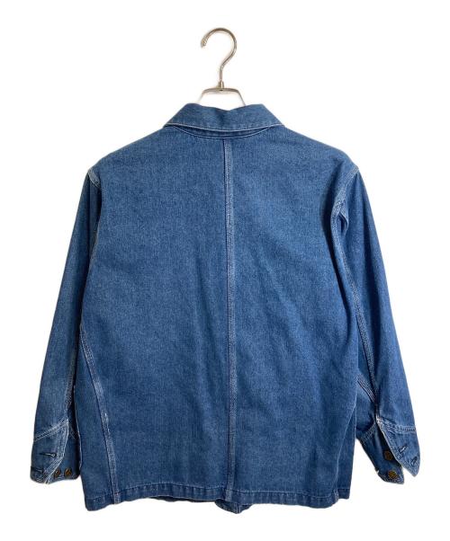 BLUCO WORK GARMENT（ブルコ ワーク ガーメント）BLUCO WORK GARMENT (ブルコ ワーク ガーメント) COVERALL カバーオール DENIM/HERRINGBONE インディゴ サイズ:Sの古着・服飾アイテム