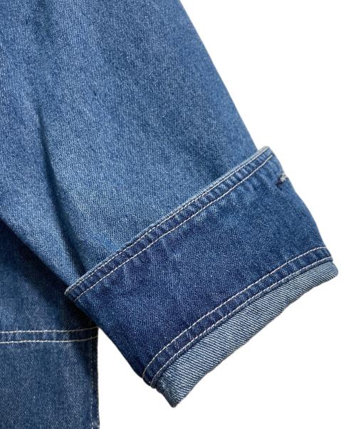 BLUCO WORK GARMENT（ブルコ ワーク ガーメント）BLUCO WORK GARMENT (ブルコ ワーク ガーメント) COVERALL カバーオール DENIM/HERRINGBONE インディゴ サイズ:Sの古着・服飾アイテム
