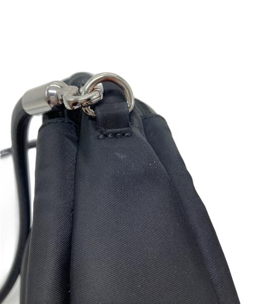 GANNI（ガニー）Ganni (ガニー) MINI KNOT ショルダーバッグ　レザーバッグ ブラック サイズ:実寸参照の古着・服飾アイテム